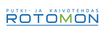 Putki- ja kaivostehdas Rotomon -logo